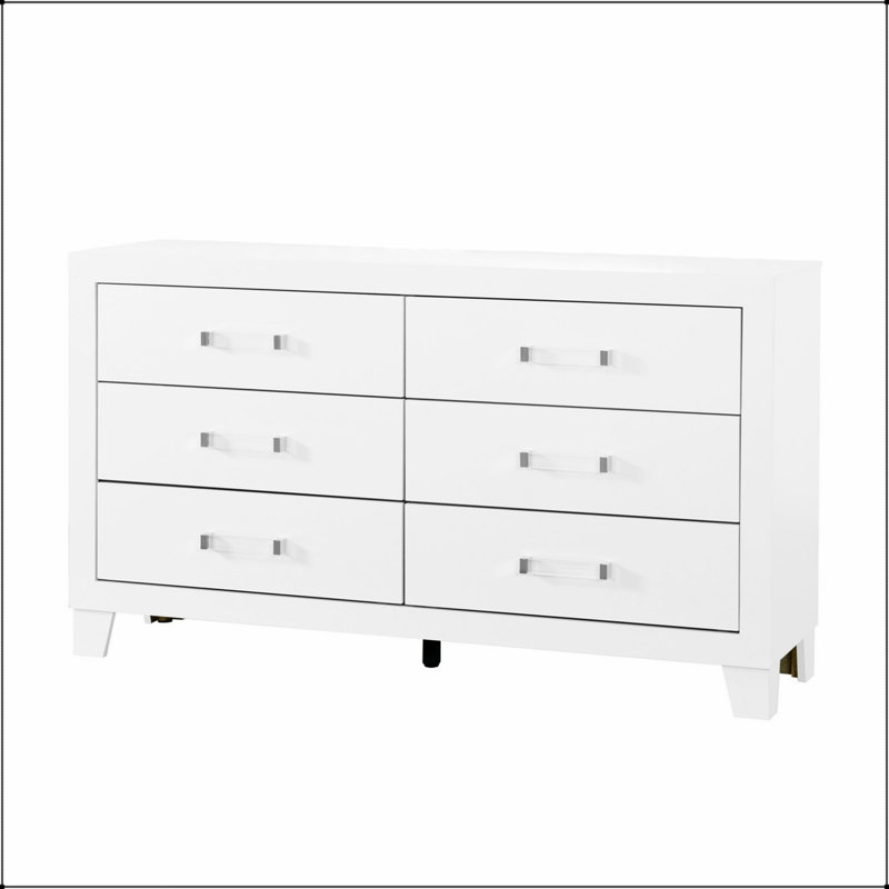 Commode moderne à 6 tiroirs OMODA