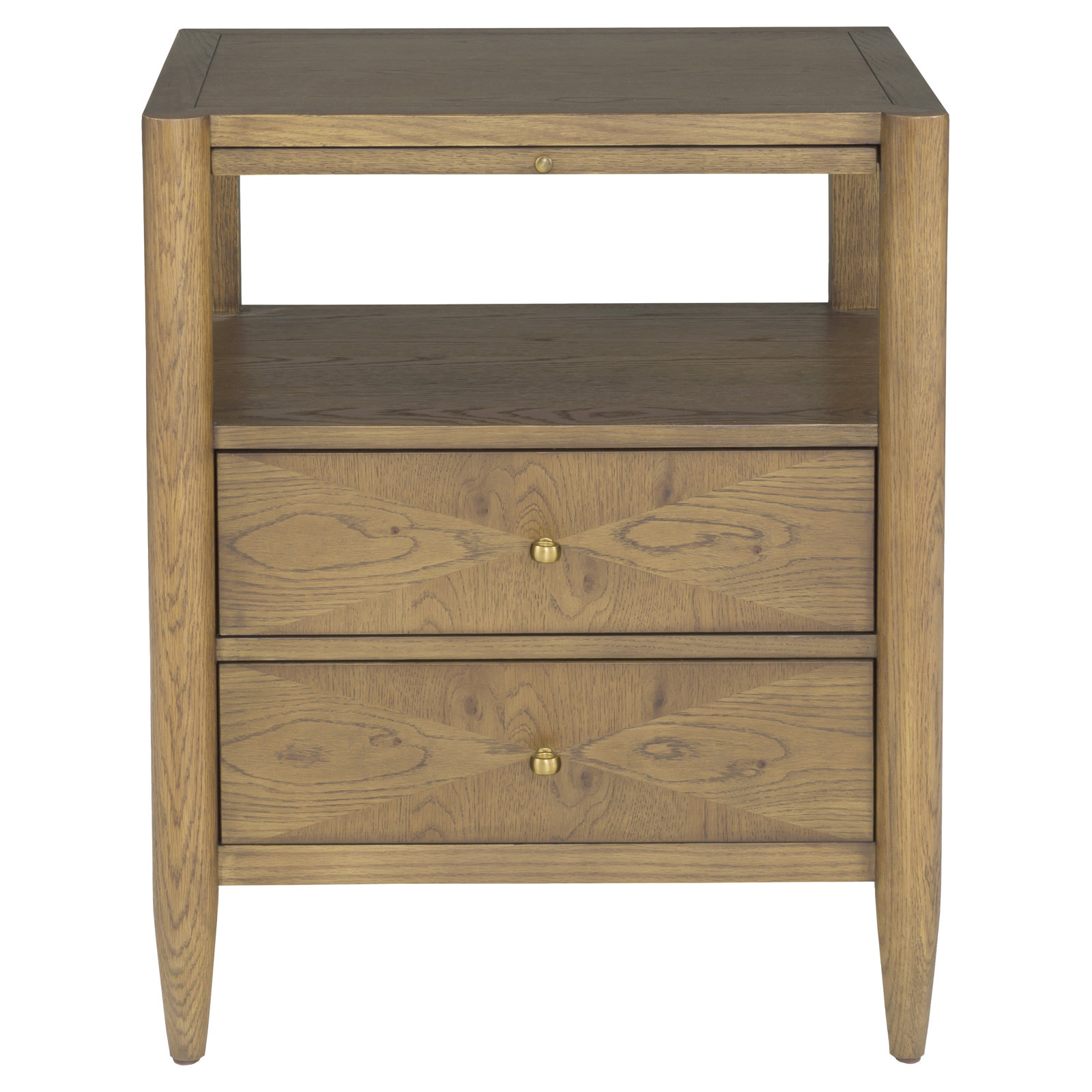 Maxwell 24 " W Nightstand, Sunlit Oak