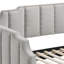 Lit de jour simple avec couchette Dove