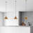Elegant Adjustable Chandelier, Gold Metal Body, 13.4 in Diameter | Height: 13.4 - 48.4 in | E27 Socket, Max 40W (Bulb Not Included) | Perfect for Dining Room & Living Spaces, Stylish & Functional Design