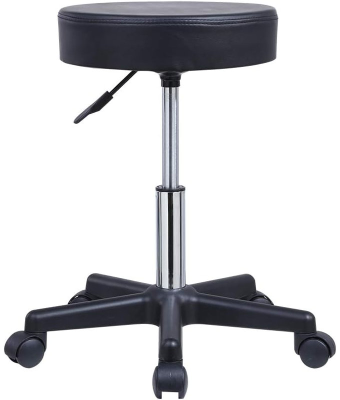 Adjustable Height Ergonomic Stool with Wheels