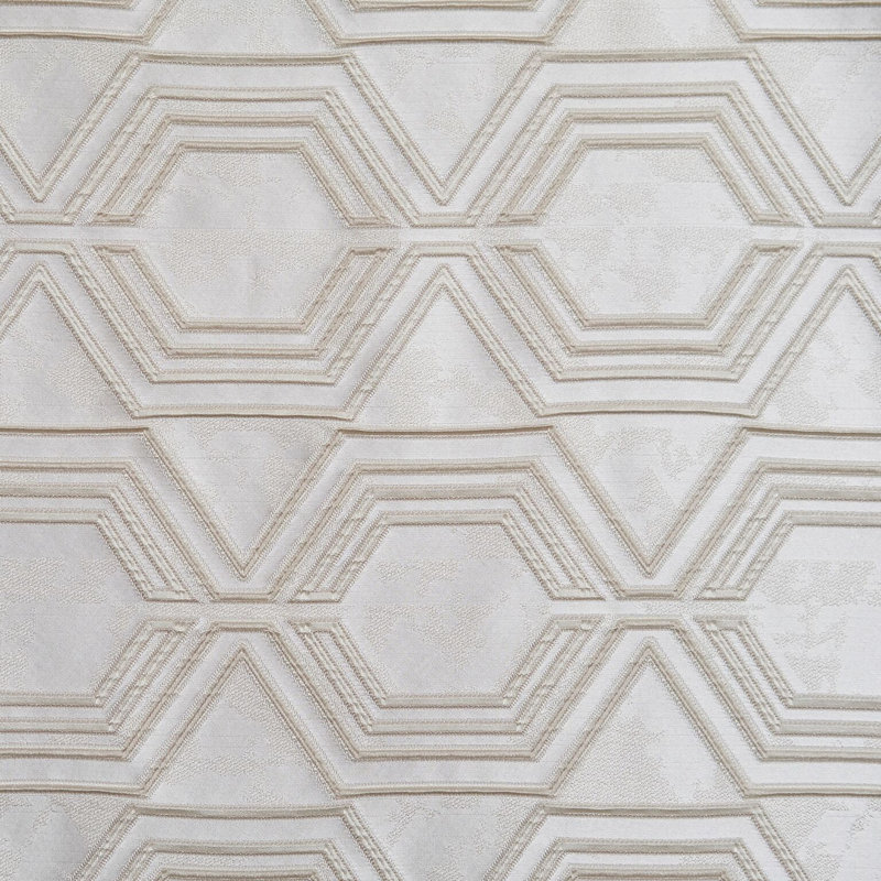 Tissu en polyester naturel Quincy, Nuage