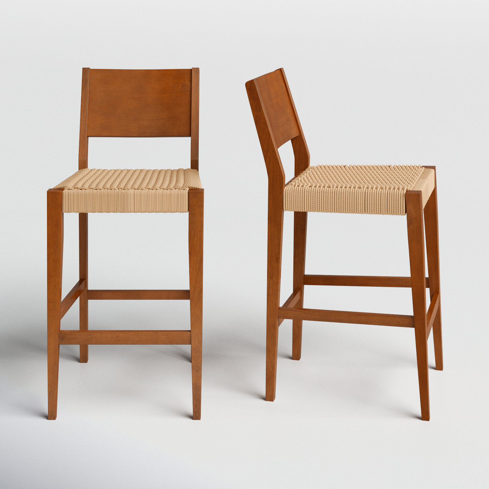 Corrine Bar and Counter Stool, Bar stool (30" Seat Height), Brown