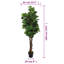 Faux Fiddle Leaf Fig Tree in Pot-945120771