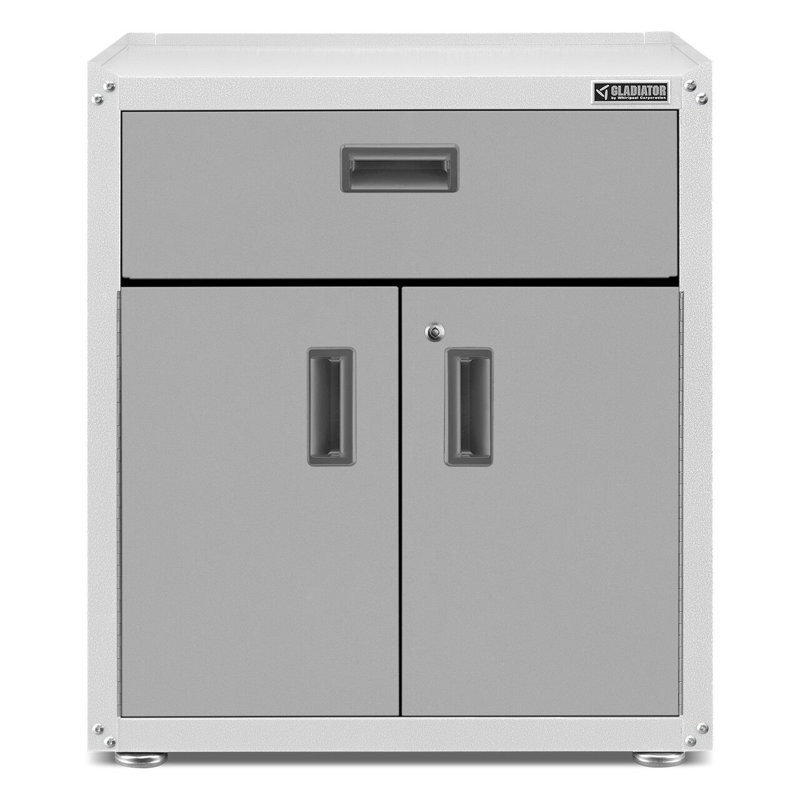 Ready-To-Assemble 3/4-Door Modular Gearbox, Gray Slate
