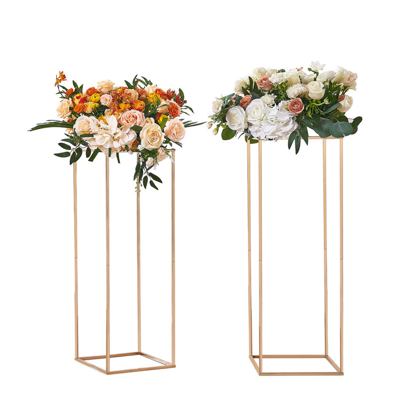 Présentoirs floraux en métal pour mariage de 31,5 pouces de haut VEVOR