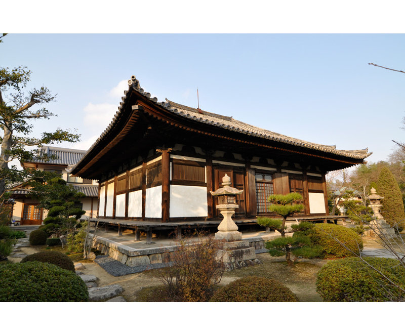 Kouon ji, trésor national du Japon, H 12 po x l 18 po
