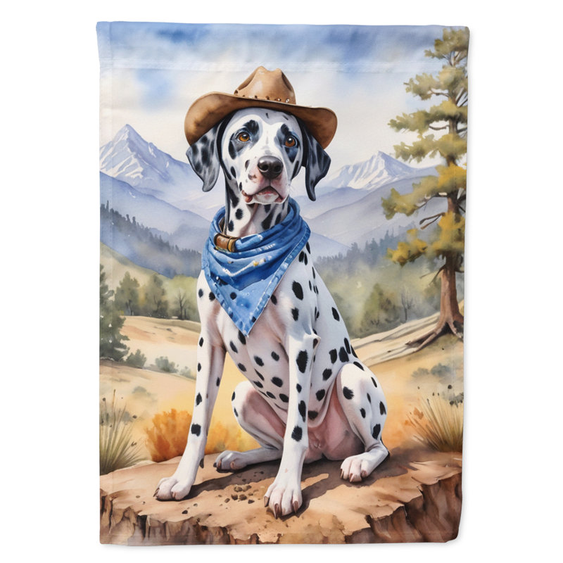 Drapeau Cowboy Welcome Garden, Dalmatien