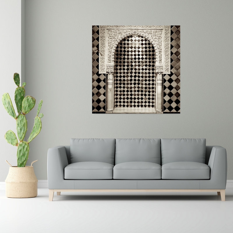 Espana 5, art contemporain, H 48 po x l 48 po