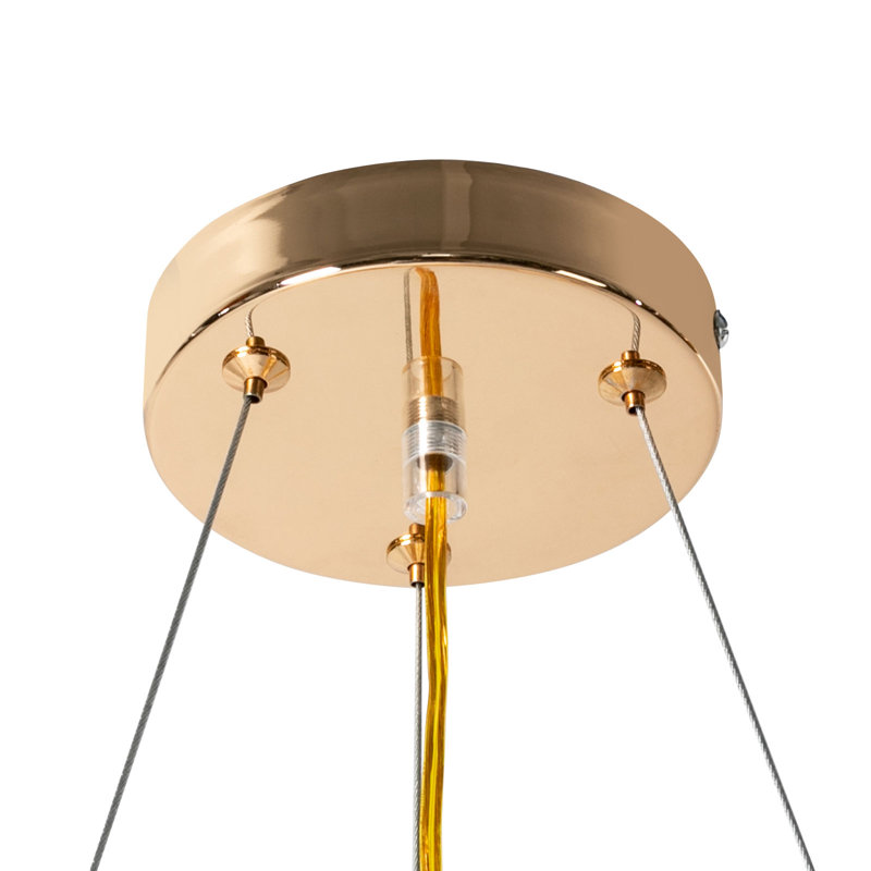 Lustre cage à oiseaux 3 lumières Hartbert