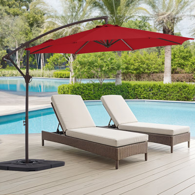 Hawkinsville 120'' Cantilever Umbrella
