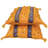 Striped Wool And Silk Throw Pillow-101836501