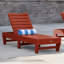 Annette Outdoor Chaise Lounge-1317742663