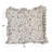 Square Floral Cotton Blend Pillow, Blue