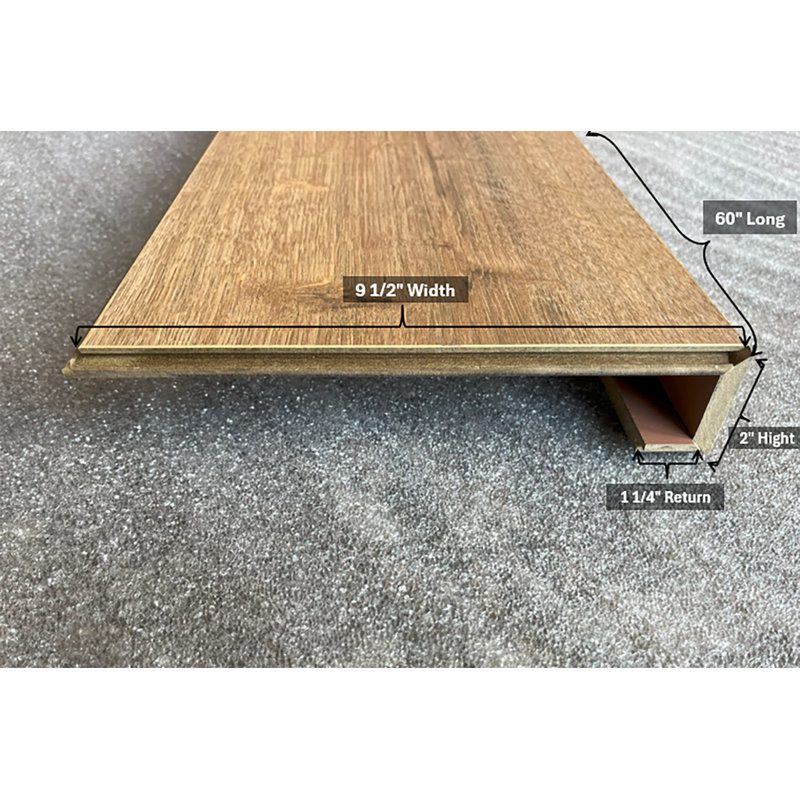 Moulure en T de transition pour plancher en bois avec rail en U Fermo