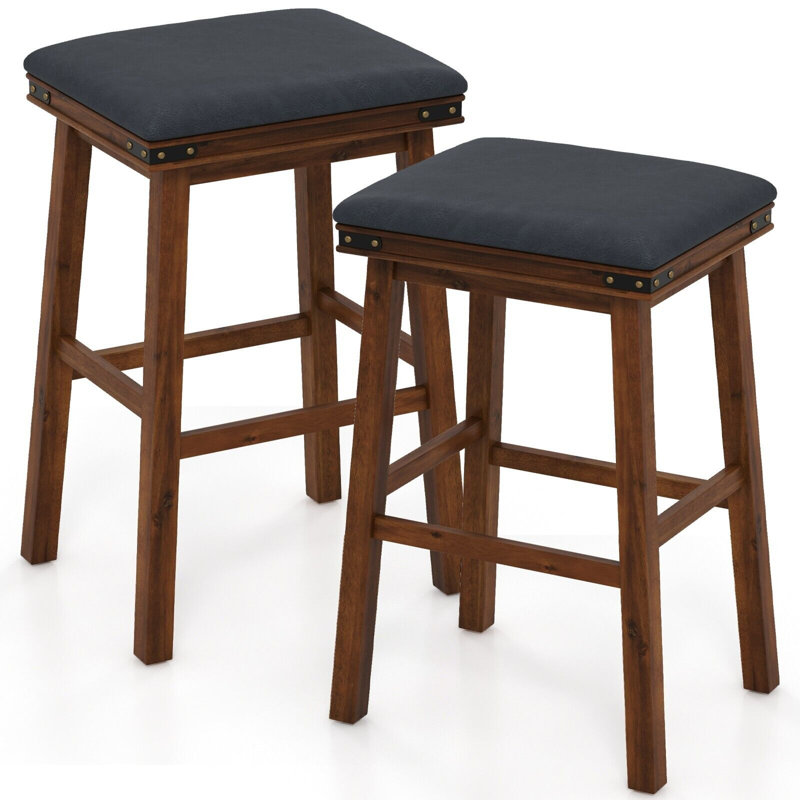 Berenice Upholstered Counter Stool, Bar Stool (76cm Seat Height)