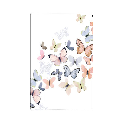Impression sur toile tendue Butterfly Path