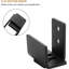 U-Shape Adjustable Wall-Mounted Door Bottom Metal Steel Floor Guide