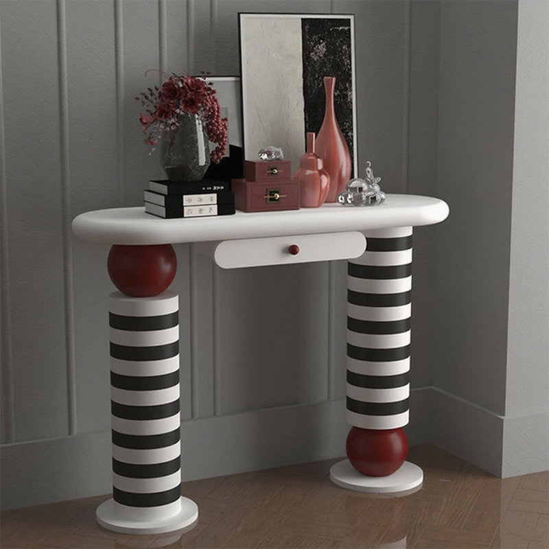 Console Modern Minimalist Art Design, H 33,46 po x l 39,37 po x P 11,81 po