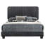 Grand lit tapissier Lodi, noir-1472500120-1472500121