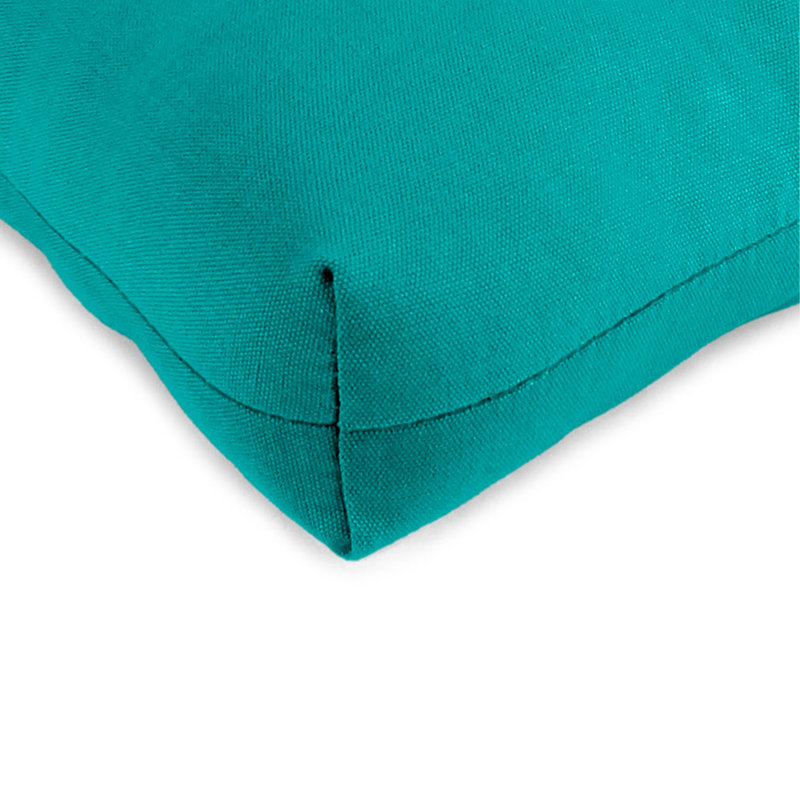 Outdoor Wicker Seat Cushion, Canvas Aruba Polyester