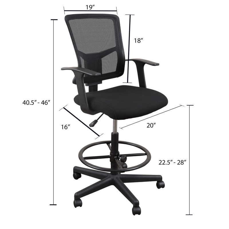 Chaise de travail ergonomique Jacary