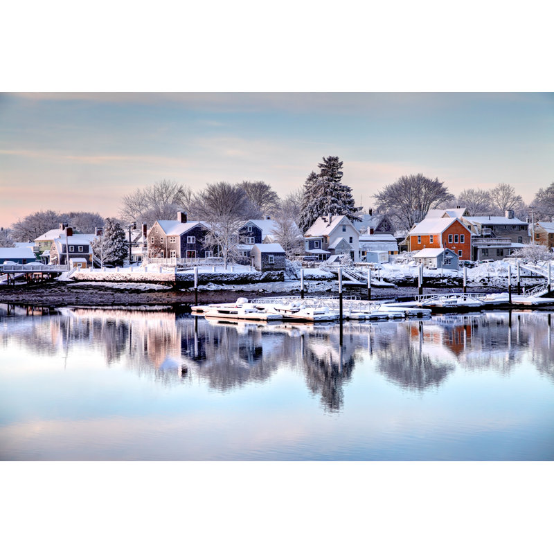 Winter In Portsmouth by DenisTangneyJr - Wrapped Canvas Print, 51cm H x 76cm W x 3.8cm D