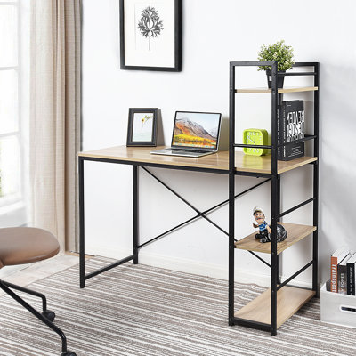 Morgan Hill Metal Base Writing Desk