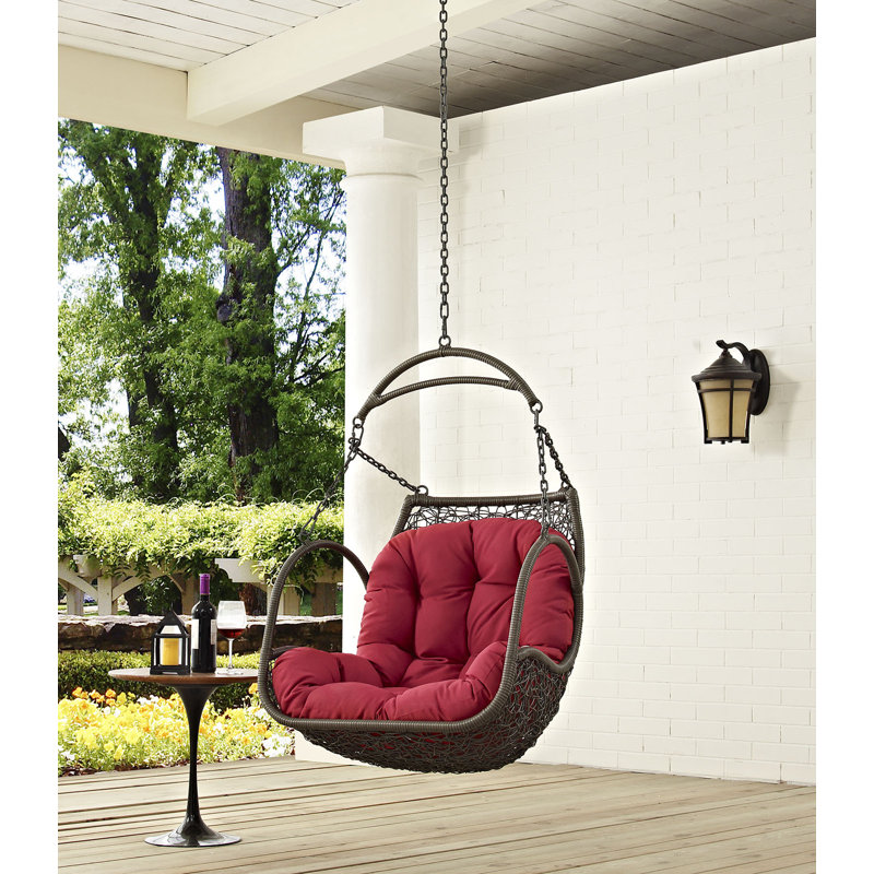 Balancelle de patio Arbor, Rouge