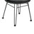 TAVON CHAIR,2PCS With 2 Cushions,Gray