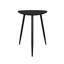 Table de bout triangulaire en bois massif-1558124359