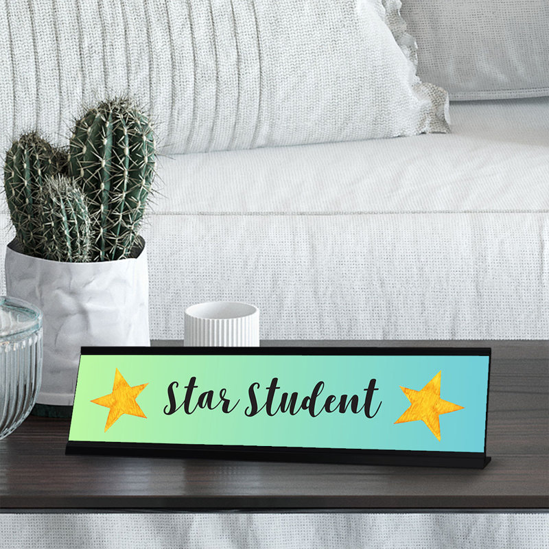 Enseigne de bureau étoile