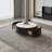 Jahnea Round Coffee Table with Storage, 2 Drawers-988973400-988973399