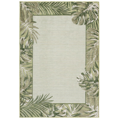 Tapis floral intérieur / extérieur Cabana 453