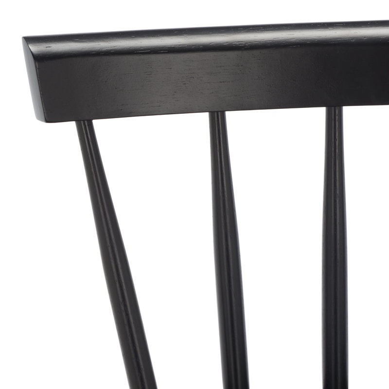 Tabouret de comptoir Bismarck, Noir