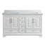 Meuble-lavabo double autoportant de 60 po avec pierre artificielle entièrement assemblé-1367797466