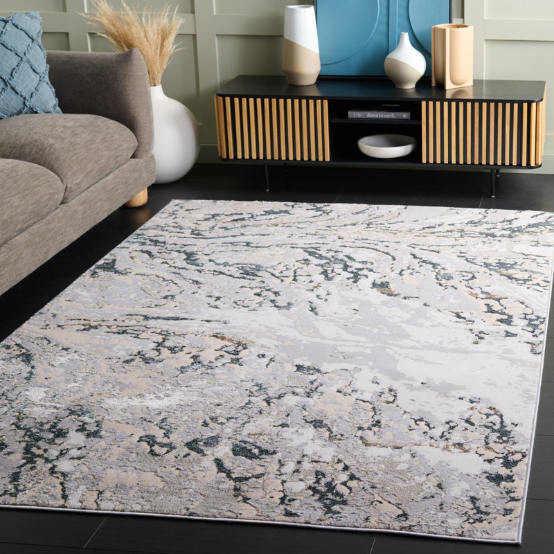 Tapis géométrique Joonyoung 100 Performance, Rectangle 5 pi 2 po x 7 pi