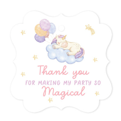Paper Birthday Party Favors