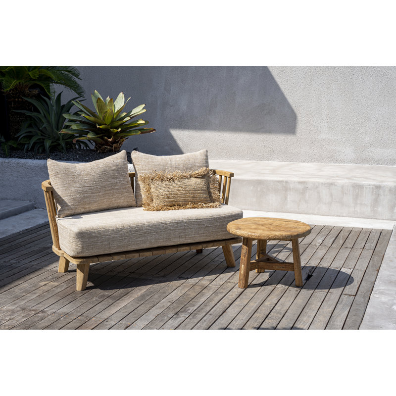 Jimmie Outdoor Patio Table, 40cm H x 60cm L x 60cm W