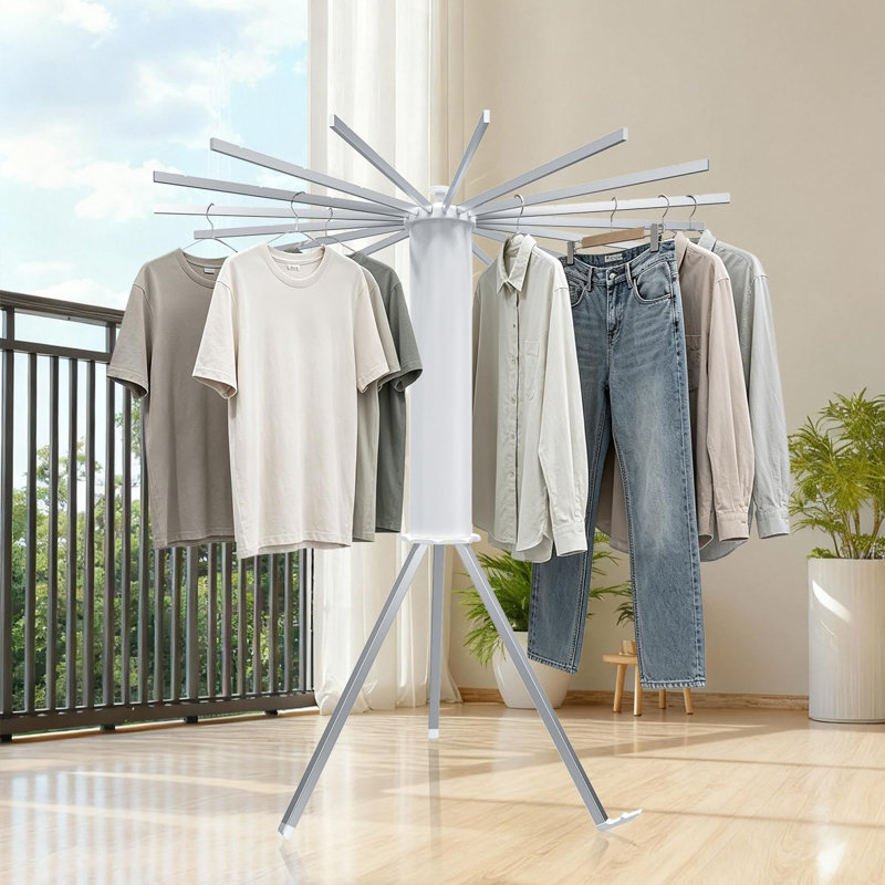 Foldable Portable Clothing Storage Rack