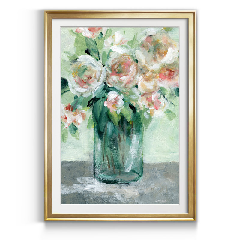 «Gathering of Summer», reproduction d'art sur papier encadrée, H 18,5 po x l 24,5 po x P 1,5 po, Doré