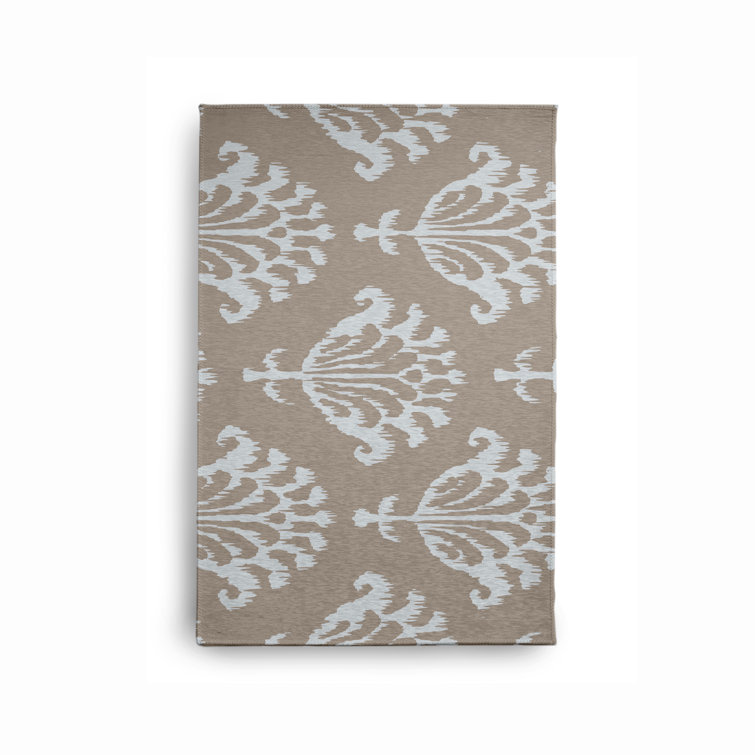 Bharti Chenille Floral Indoor Rug