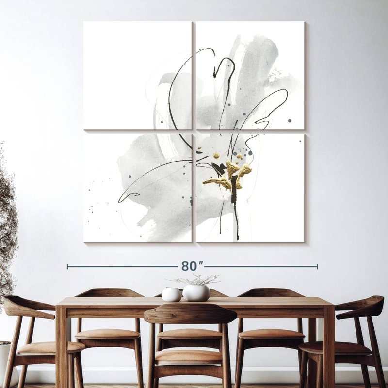 Avery Cool Gray I, 74" H x 74" W