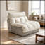 Fauteuil Virnelli rembourré avec coussin moelleux-986766301
