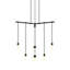 Luminaire suspendu à 6 lumières DEL Suspender®