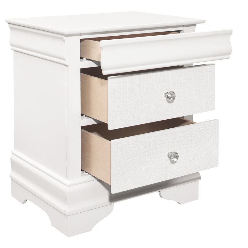 16.14 " W Standard Drawer Nightstand