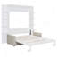 Grand lit escamotable avec tablette ouverte-2020399032