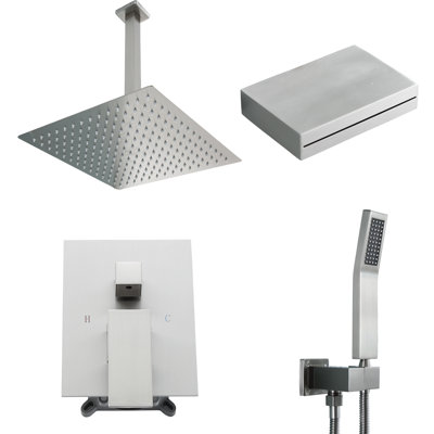 Complete Shower System with Rough in-Valve