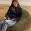 icon Kingston Classic Beanbag Corduroy Sage Green Set of 2-1378243446
