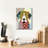 'Rottweiler' by Lanre Adefioye, Canvas Wall Art-682969725